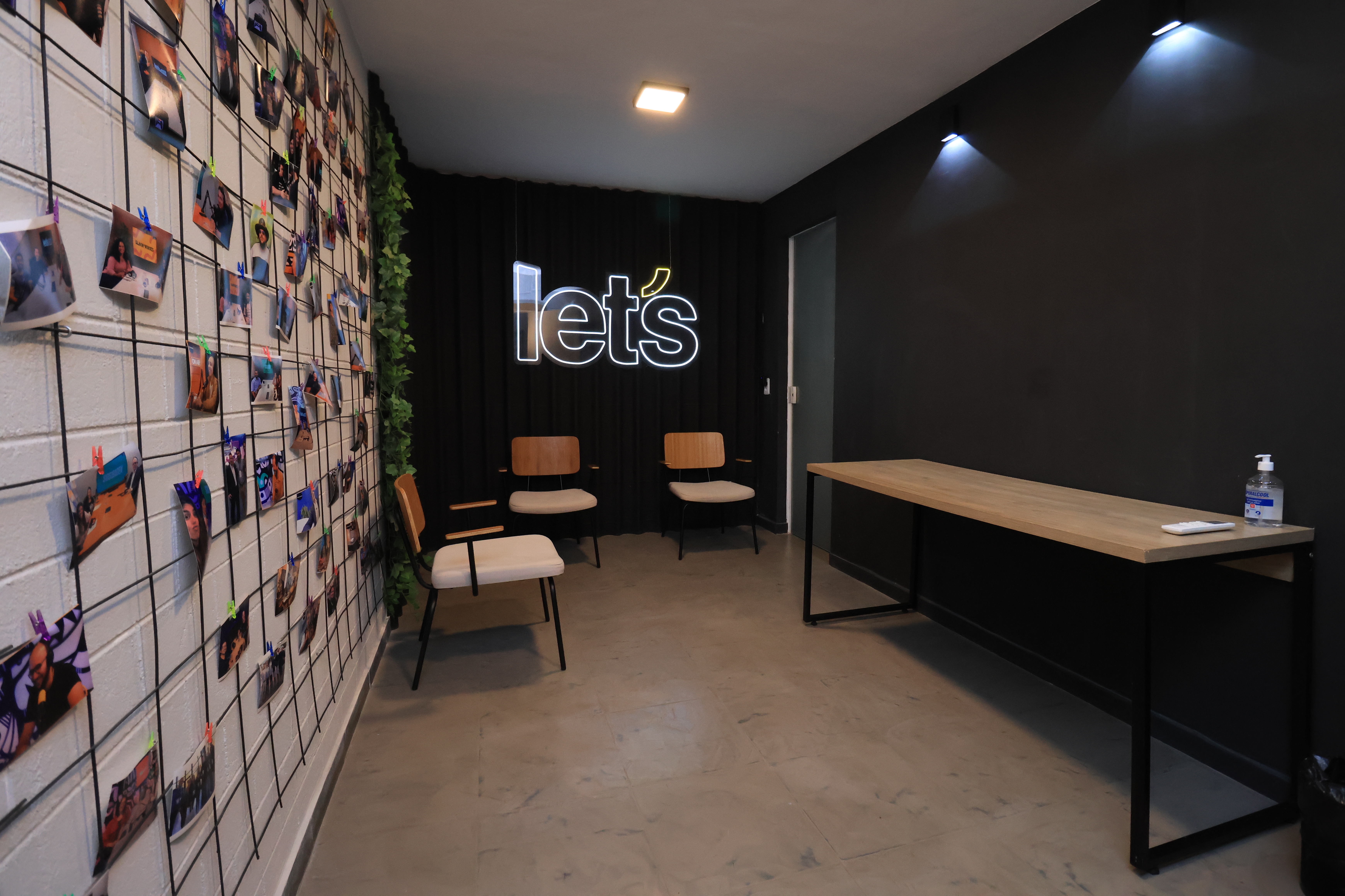 Recepção do estúdio